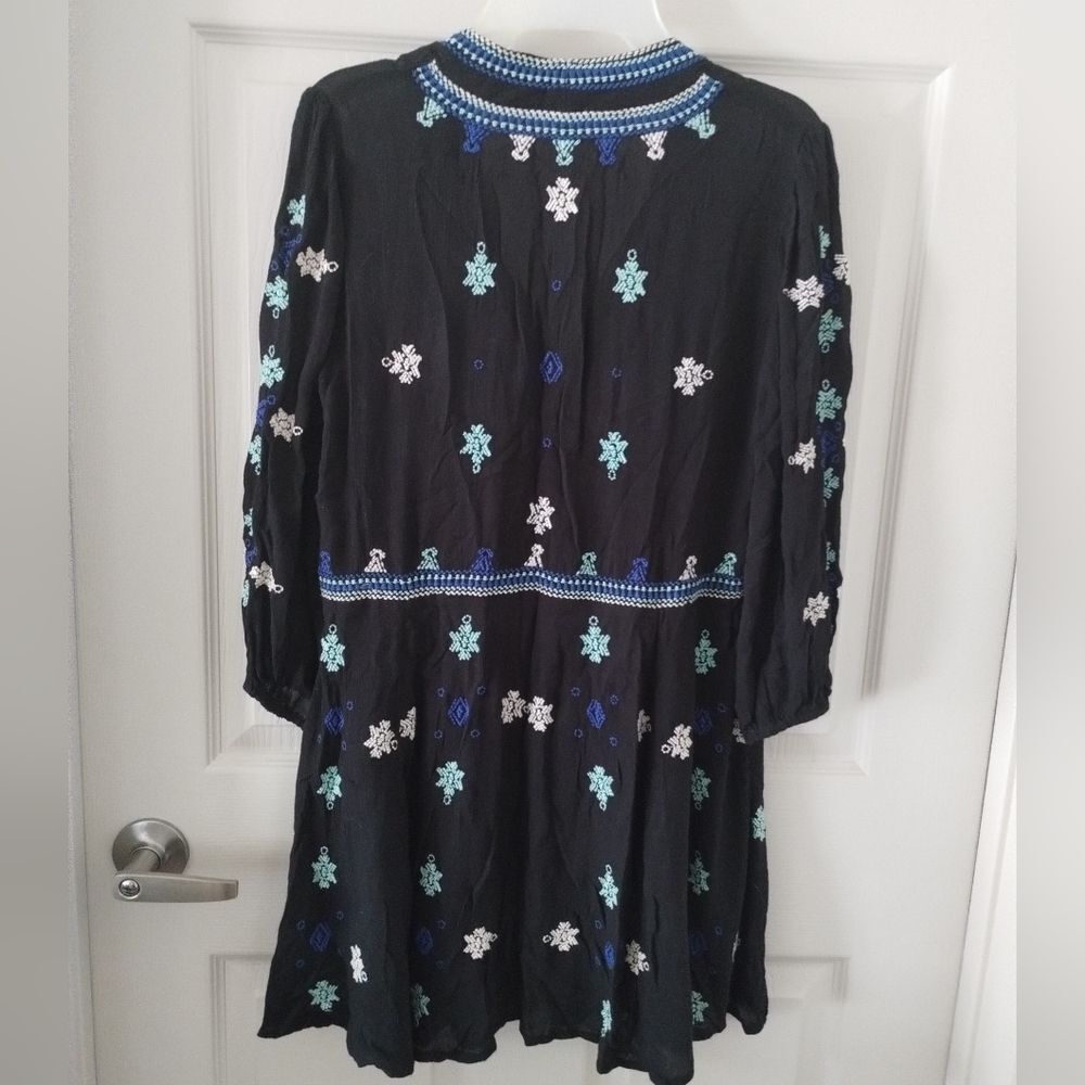 Free People Star Gazer Embroidered Dress XS - Picture 3 of 6
